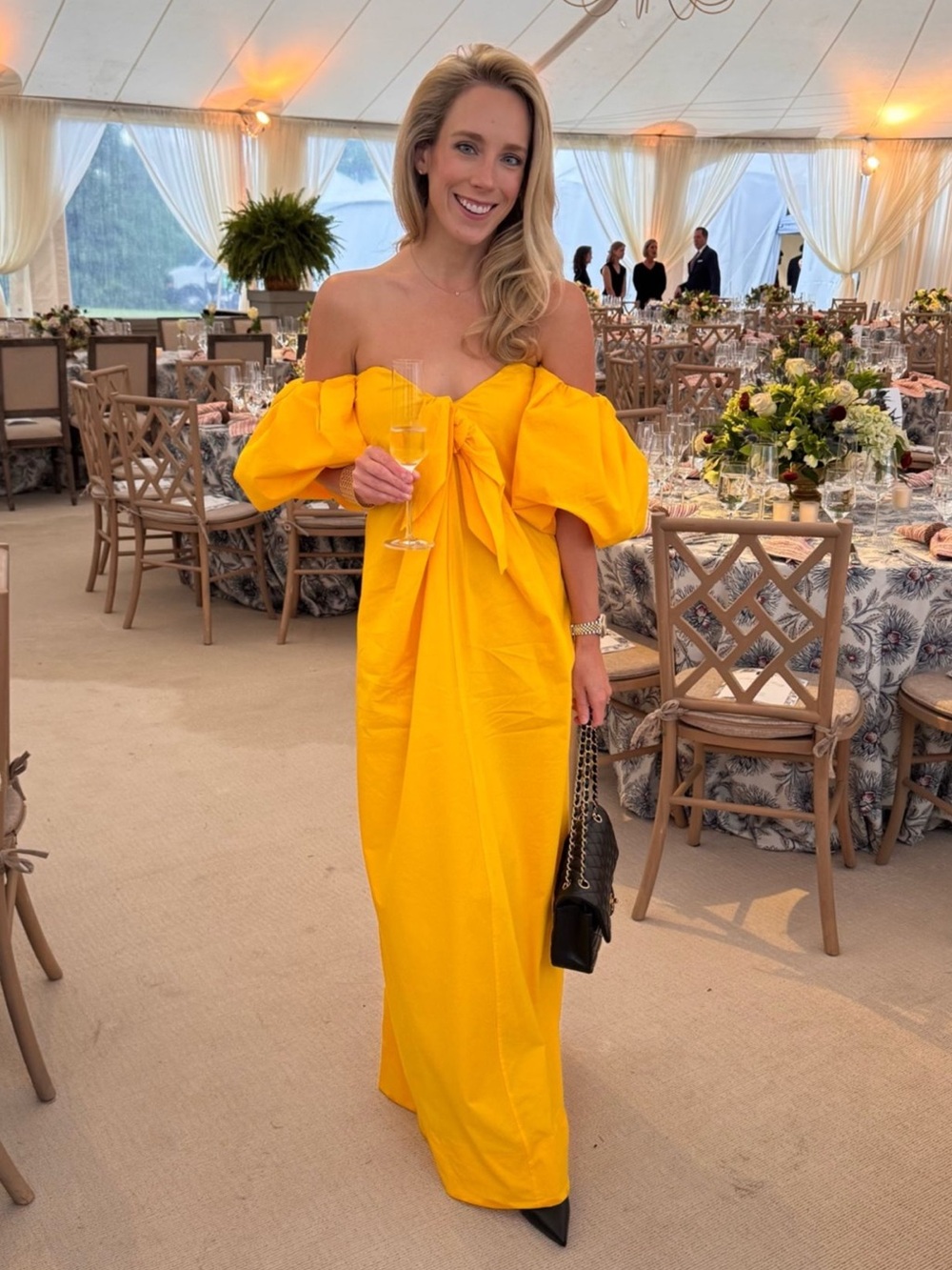 Caroline Constas Reyna Off-the-Shoulder Dress - Picture 1 of 8
